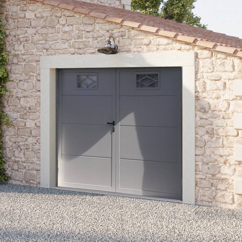 Pose porte de garage battante dans le Var